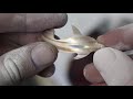Carving a Dolphin from a Pearl Mussel Shell
