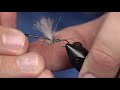 Fly Tying Tutorial: Super Clean and Easy: Parachute Adams