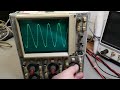 Oscilloscope Tektronix 5103N 5111 single beam storage 4ch Teardown