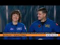 Artemis II crew talks upcoming moon 'road trip,' inspiring next generation
