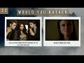 Would You Rather Vampire Diaries Edition | Ultimate 'Would You Rather' Challenge!#vampirediaries