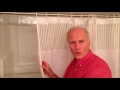 StayDry Shower Curtain   Keeping floors clean, dry and safe