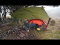 Tent Camping in the HEAVY Rain