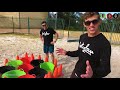 DODGING WATER BALLOONS from 45m!