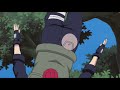 Kakashi v.s Sasuke Taijutsu | Naruto Shippuden English Sub