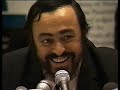 Luciano Pavarotti master class & International Vocal Competition - Philadelphia.