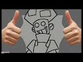 Mirror Man Animation // DR Loboto Psychonauts