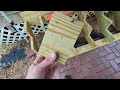 How To Build Deck Stair Stringers- finished surface to finished surface  (I hope this helps)