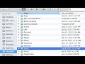 Quick Edit Sidebar items on Mac OS