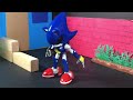 Sonic vs Metal Sonic Stopmotion