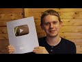 Truseneye92 - YouTube Silver Creator Award Unboxing