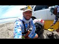 PESCA y COCINA en la ORILLA de la PLAYA || pesca de PARGOS en LA PAZ.