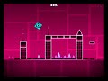 Playing geometry dash