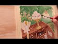 Ep.64 | Cozy Art Vlog 🎨🖌️ | Paint With Me | Watercolor Process