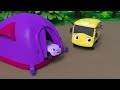🌈 Rainbow of Fun - Learn Colors at the Rainbow Car Wash 🌈 | Go Learn With Buster | Videos for Kids