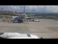 Landing and Taxi at Caticlan (Boracay) Airport (Ignore the baby in the backround lol and voice rev)