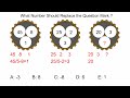 Number Pattern | Can you find what number the question mark is? | Math Logic Puzzles