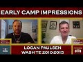 Logan Paulsen on Jayden Daniels, Training Camp Memories | John Keim Report