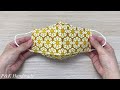 Very Easy New Style Beautiful Mask! Diy 3D Face Mask Easy Pattern Sewing Tutorial | Breathable Mask