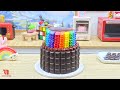 1000+ Mini Cake Compilation 🌈 AMAZING Rainbow Cake Fondant Bow Decorating | Petite Baker Making
