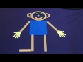 Mat Man Learn Body Awareness and preparation for writing