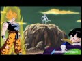 DBZKAI: Goku transforms to  SSJ1 against Frieza, with Dissidia Duodecim & Sonic Colours
