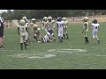 Pleasant Hill Falcons versus Hayward Aggies - 8U Junior PeeWee Football