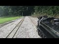 Erie 2938 Running at the Blueberry Railroad Live Steam Train Part 1