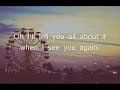 Charlie Puth  -  See You Again ft Wiz Khalifa [LYRICS]