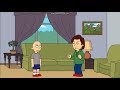 Classic Caillou Destroys The Gamergirls House/Headquarters and Gets Grounded