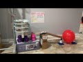 Rube Goldberg Machine, to pop a balloon. By Sanjana Gupta