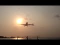Airbus A330 Landing Aruba TNCA Reina Beatrix International Airport