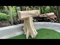Woodworking Ideas Monolithic Creative Rustic With Basic Tools // Design Sink From Monolithic Tree
