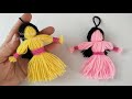How to Make a Woolen Doll | Easy Doll with Yarn | Wool craft ideas