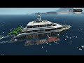We Have to Survive a TSUNAMI in a Super Yacht in Stormworks Multiplayer!