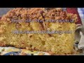 Lemon Streusel Cake Recipe Demonstration - Joyofbaking.com