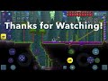 Queen Slime boss battle in Mobile Terraria!