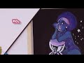 ILLUSTRATING the SAME THING with ACRYLICS and then MARKERS!? | ZenPop!