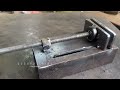 make an iron clamp vise