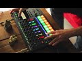 My first performance with the Roland MC-707 - Acid Techno