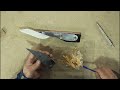Knife making---How to Make a Traditional（Kiridashi） Japanese Dagger Using a Saw Blade
