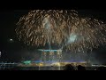 Singapore 4K | Singapore New Year Fireworks  |  Marina Bay Fireworks 2024 | Singapore  Welcome 2024