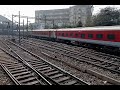 INDIAN RAILWAYS--Entering HOWRAH along with HWH-YPR AC EXPRESS RAKE..