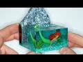 How To Make a Mermaid Under Waterfall / Epoxy Resin