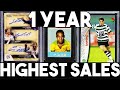 Top 15 Soccer Card Sales From The Last Year