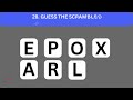 Quiz blasters/Guess the Scrambled Word/Drugs/Medications/Quiz#28/This Quiz is difficult