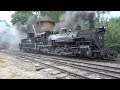 RGS #20 pulling the Narrow Gauge Convention event special with D&RGW #491 following behind. video #3