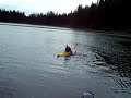 What not to do when you fall out of a kayak