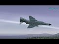 Ace Combat X Walktrough - Mission 3A: Prelude with F-4E Phantom