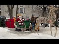 [4K]🇨🇦 Old Quebec Christmas Walk🎄Fairytale Xmas in Petit Champlain🌟& Place Royale⛪1640 Bistro🍷 2021